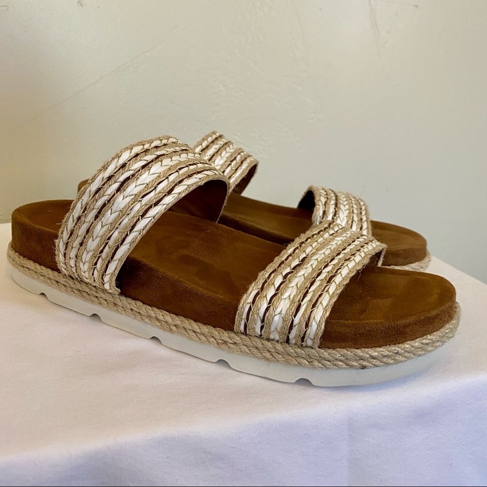 Nautical Summer Two Strap Sandals